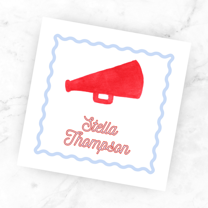 Megaphone Gift Tag