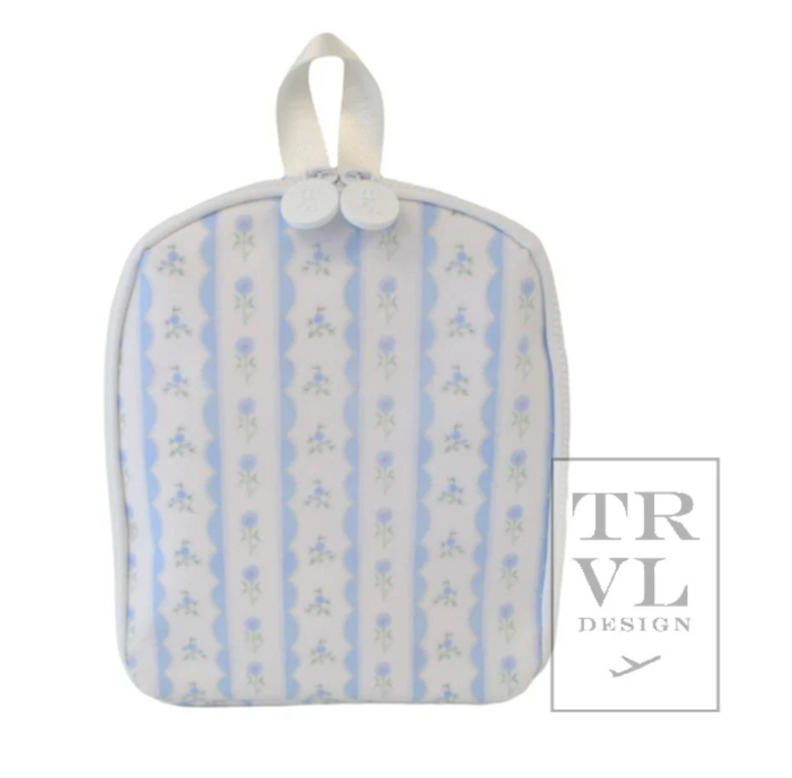 Monogrammed TRVL Design Wipeable Lunchbox (ALL PATTERNS/COLORS)